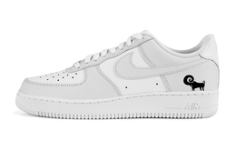 Nike: Серые кроссовки  Air Force 1