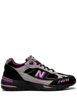 New Balance: Чёрные кроссовки  991
