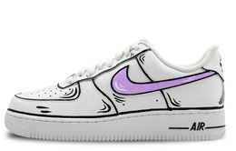 Nike: Белые кроссовки  Air Force 1