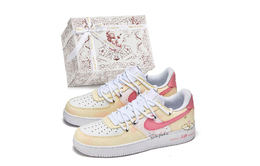 Nike: Жёлтые кроссовки  Air Force 1