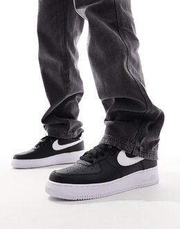 Nike: Чёрные кроссовки  Air Force 1