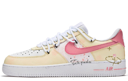 Nike: Жёлтые кроссовки  Air Force 1