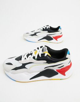 PUMA: Чёрные кроссовки  RS X3