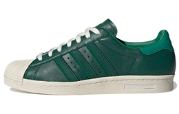 Adidas: Зелёные кроссовки  Superstar