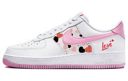 Nike: Розовые кроссовки  Air Force 1