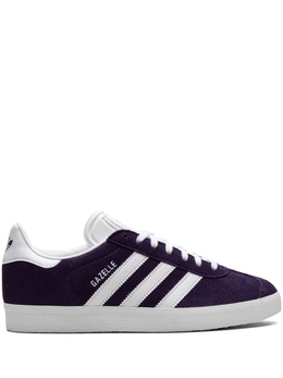 Adidas: Фиолетовые кроссовки  Gazelle
