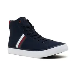 Tommy Hilfiger: Синие кроссовки  TH