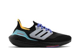 Adidas: Чёрные кроссовки  Ultraboost 21