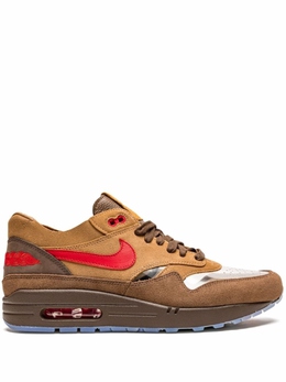 Nike: Коричневые кроссовки  Air Max 1