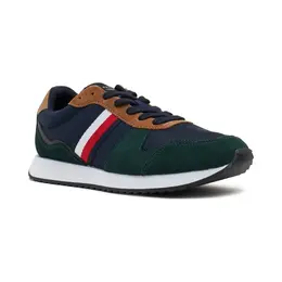 Tommy Hilfiger: Зелёные кроссовки  Runner