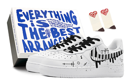 Nike: Чёрные кроссовки  Air Force 1