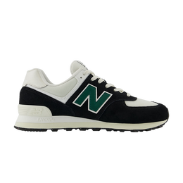 New Balance: Чёрные кроссовки  574