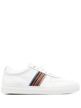 Paul Smith: Белые кроссовки  Artist Stripe