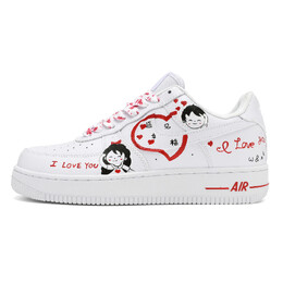 Nike: Белые кроссовки  Air Force 1