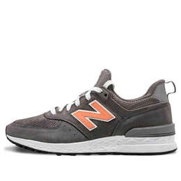 New Balance: Серые кроссовки  574