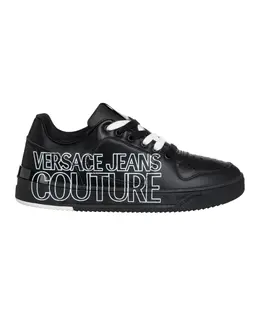 Versace Jeans Couture: Чёрные кроссовки 