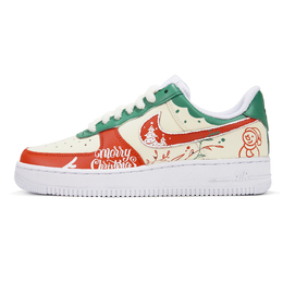 Nike: Красные кроссовки  Air Force 1