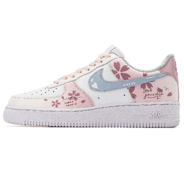 Nike: Розовые кроссовки  Air Force 1