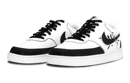 Nike: Чёрные кроссовки  Court Vision Low