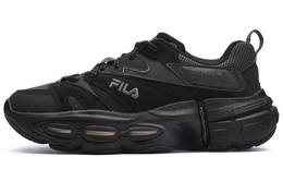 Fila: Чёрные кроссовки 