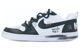 Nike: Чёрные кроссовки  Court