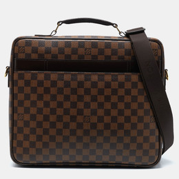 Louis Vuitton: Коричневая сумка 