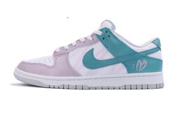 Nike: Розовые кроссовки  Dunk