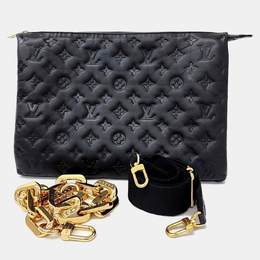 Louis Vuitton: Чёрная сумка 