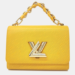 Louis Vuitton: Жёлтая сумка  Twist