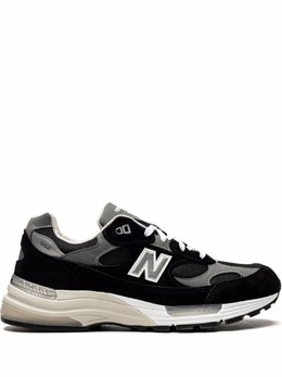 New Balance: Чёрные кроссовки  992
