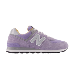 New Balance: Фиолетовые кроссовки  574