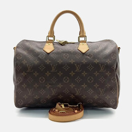 Louis Vuitton: Коричневая сумка  Speedy