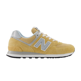 New Balance: Бежевые кроссовки  574