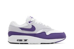 Nike: Фиолетовые кроссовки  Air Max 1