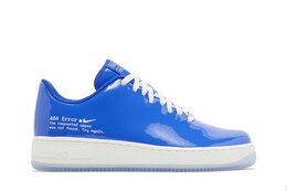 Nike: Синие кроссовки  Air Force 1 Low