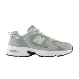 New Balance: Зелёные кроссовки  530