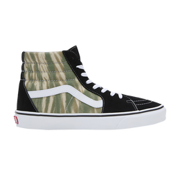 Vans: Зелёные кроссовки  Sk8-Hi