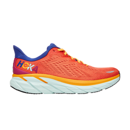 HOKA: Оранжевые кроссовки 