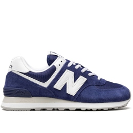 New Balance: Синие кроссовки  574