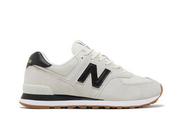 New Balance: Серые кроссовки  574