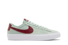 Nike: Зелёные кроссовки  Zoom Blazer