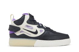 Nike: Чёрные кроссовки  Air Force 1