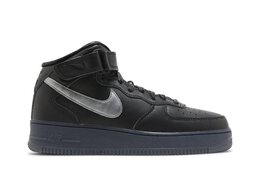 Nike: Чёрные кроссовки  Air Force 1