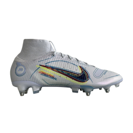 Nike: Серые кроссовки  Mercurial