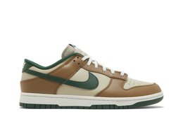 Nike: Коричневые кроссовки  Dunk Low