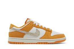 Nike: Оранжевые кроссовки  Dunk Low