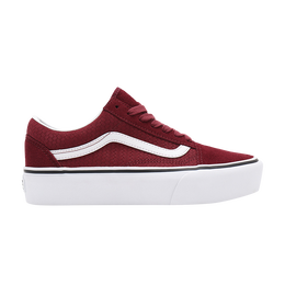 Vans: Красные кроссовки  Old Skool