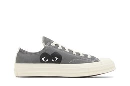 Converse: Серые кроссовки  Chuck 70