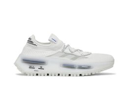 Adidas: Белые кроссовки  NMD