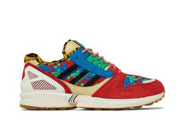 Adidas: Красные кроссовки  ZX-8000